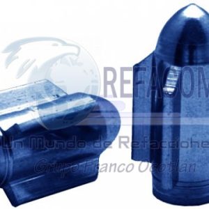 TAP-2606-0804A TAPON VALVULA AIRE ALUMINIO COHETE AZUL