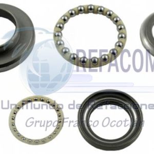 TAZ-1129-0092 TAZA (KIT) DIRECCION MOTOCARRO TVS COMPLETO