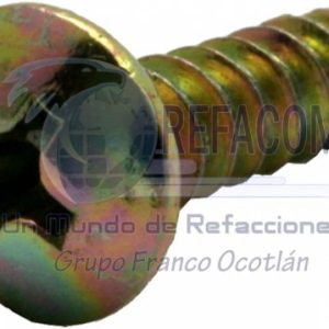 TOR-6701-0021 TORNILLO PIJA CORTA P/PLASTICO 4.8*16 (PIEZA)