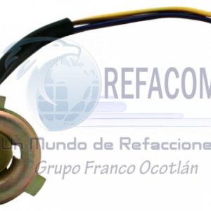 ZOQ-4107-0007 SOCKET MOTO METAL 3PTS SCOOTER,DINAMO,ITALIKA PZA