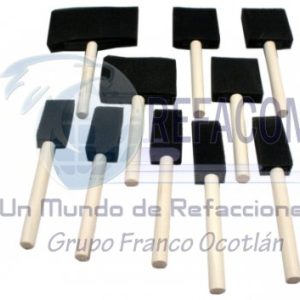 00318 BROCHA ESPONJA 10PZ=00896=40089