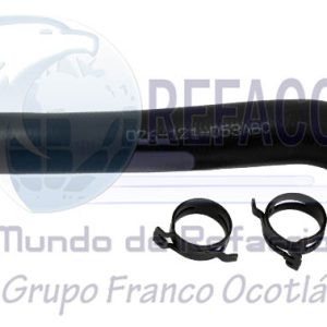 026-121-053ABC MANGUERA RAD. TOMA A B. AGUA GOLF JETTA A2 87-92
