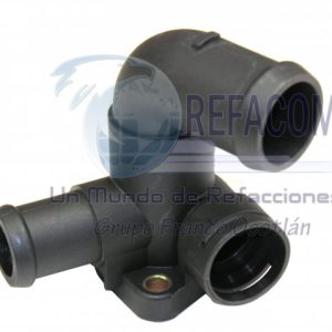 028-121-133A TOMA AGUA BRIDA VW DERBY 1 BULBO,3 SALIDAS LATERAL
