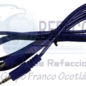 11-1005BL CABLE AUDIFONO EXTENSION PG 3.5 ST-PG 3.5 ST AZUL