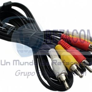 11-1056L EXTENSION 3 RCA A 3 RCA 2.75M P/AUDIO Y VIDEO