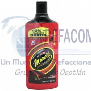 110065 CERA LIQUIDA C/SILICON MARVIL 500ML