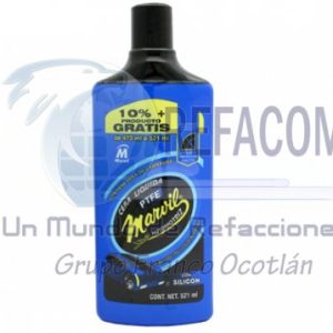 110811 CERA LIQUIDA AUTO C/SILICON MARVIL 521ML