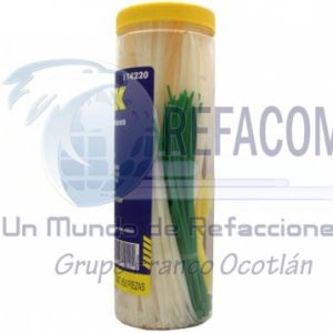 114220 CINTILLA GDE PLASTICO BOTE 650PZ
