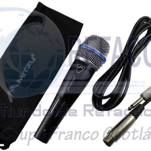 12-8000 MICROFONO ALAMBRICO METALICO T-SHURE NGO