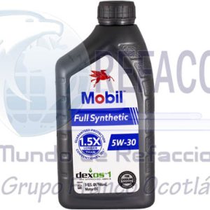 125195 ACEITE MOBIL 100% SINTETICO (5W30) .946ML =113938
