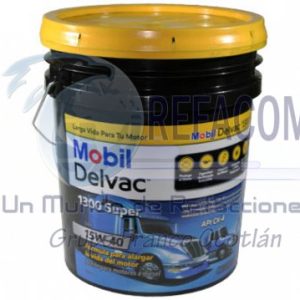 126142 ACEITE MOBIL DELVAC 15W40 CUBETA 19L T-AMARILLA