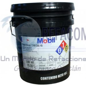 126159 ACEITE MOBIL CUBETA 19L 40 DIESEL DELVAC =122669