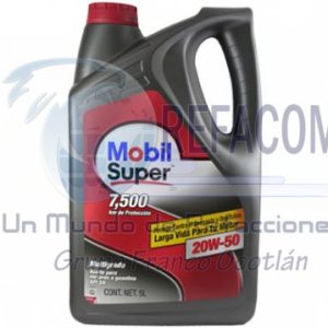 127275 ACEITE MOBIL SUPER MULT 20W50 5L =12727=125013