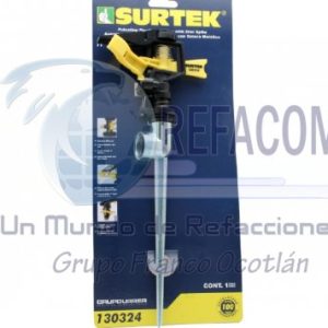 130324 ASPERSOR PLASTICO PULSA ESTACA MET 11"