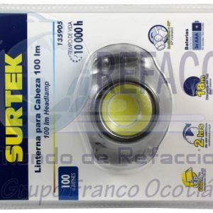 135905 LINTERNA LAMPARA LED CABEZA BATERIA AAA 100LM
