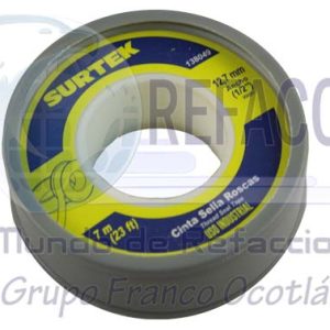 138049 CINTA TEFLON 1/2"x7M USO INDUSTRIAL
