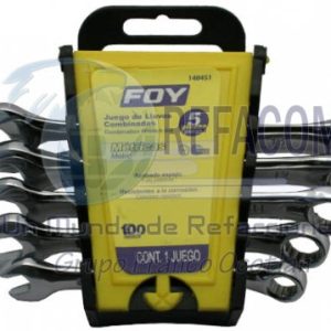 140451 LLAVE COMB. MM 5PZ