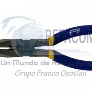 142038 PINZA ELECT. PNTA LARGA CORTE LAT. 8"