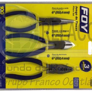 142049 PINZA JGO P/ELECTRICISTA (PUNTA,DIAGONAL,ELECT.)