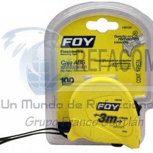 142123 FLEXOMETRO 3M X 1/2" AMARILLO