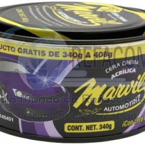 145451 CERA CREMA P/AUTO ACRILICA 340GR MARVIL