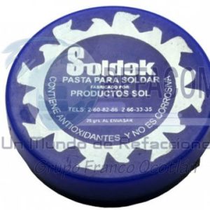 15-4225 PASTA SOLDAR 25G ECONOMICA AZUL