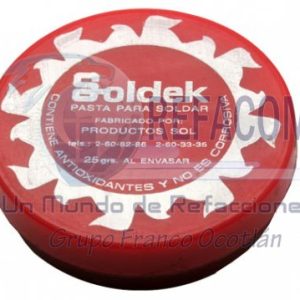 15-4325 PASTA SOLDAR 25G ROJA