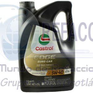 15D934 ACEITE CASTROL EDGE 5W40 4.73L