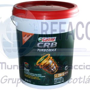 15FA0D ACEITE CASTROL CRB TURBOMAX 20W-50 CH-4 18L