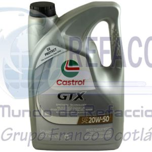 15FD5E ACEITE CASTROL GTX MINERAL SN 20W50 5L =159FB8