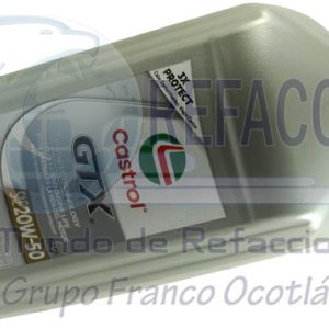 15FD5F ACEITE CASTROL GTX MINERAL SN 20W50 .946ML=15B35F