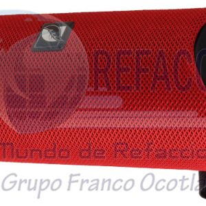 18-9141RD BOCINA CILINDRO PORTATIL RECARGABLE,USB,SD ROJA