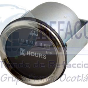 400005 MARCADOR HOROMETRO 52MM 12/24V C/LUZ
