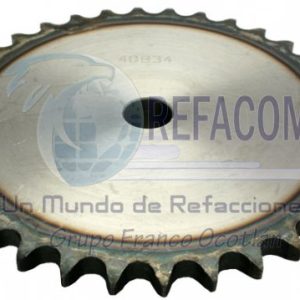 40B34 ENGRANE CATARINA PILOTO T/40B 34DNTES C/MAMELON