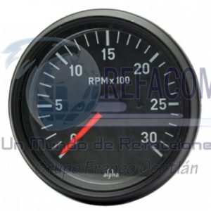 410025 MARCADOR TACOMETRO 4/6/8 85MM 12,24V 0-3000 RPM