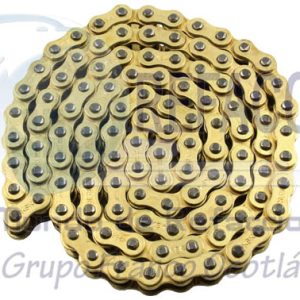428HX108LD CADENA MOTO DORADA 428 REFORZADA 108 ESLABONES