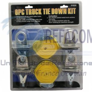51032 TIE DOWN P/PICK-UP 6PZ