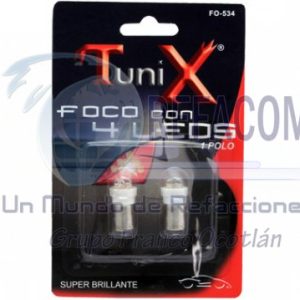 53W-4 FOCO 53 4LED BLANCO SET 2PZ =FO-534LC