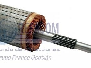 61-119 ARMADURA MARCHA DELCO 37MT 24V SERIES DD 3 ESTRIAS