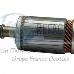 61-8123 ARMADURA MARCHA HITACHI NISSAN GM 11ESTRIAS 196MM