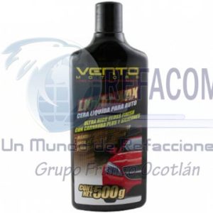 692471 CERA LIQUIDA P/AUTO VENTO MOTORS 500GR