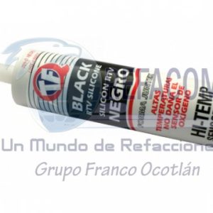 701-D SILICON CARTUCHO RTV TF NEGRO 300ML