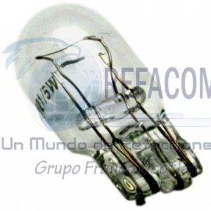 7443 FOCO 12V 5W AUTOS NVO=RS7450 2 FILAMENTOS