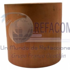 A-83-123-120 BARRA BRONCE HUECA MED. A-83-123-120