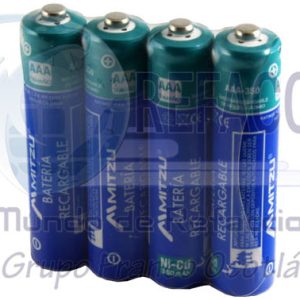 AAA-350 PILA RECARGABLE AAA NI-CD 350MAH