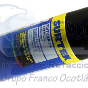 AES401 PINTURA AEROSOL 400ML NEGRO BRILLANTE SURTEK