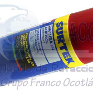 AES421 PINTURA AEROSOL 400ML ROJO OSCURO SURTEK