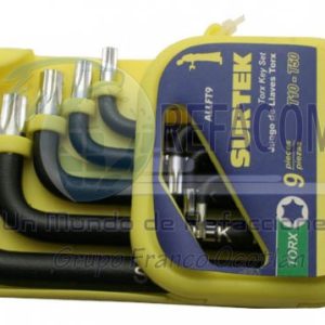 ALLFT9 LLAVE TORX (ESTUCHE) JGO 9PZ