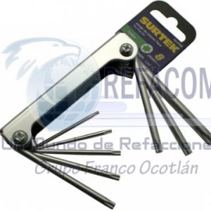 ALLFTN8 LLAVE TORX T/NAVAJA 8PZ
