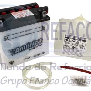 AMERICA-12N7-3B BATERIA MOTO AMERICA 12N7-3B